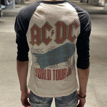 Load image into Gallery viewer, AC/DC World Tour &#39;88 Vintage T-Shirt | JAY by jshamar
