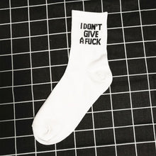Load image into Gallery viewer, The IDGAF Crew Socks Unisex | JAY by jshamar
