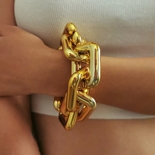 Load image into Gallery viewer, The Oversized Chain Bracelet Unisex | JAY by jshamar
